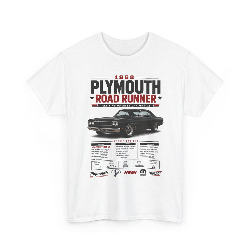 1968 Road Runner Car Enthusiast T-Shirt